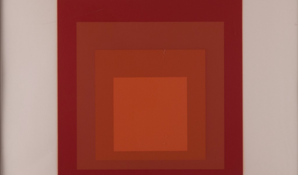 Homage to the Square (Red) - Albers, Josef