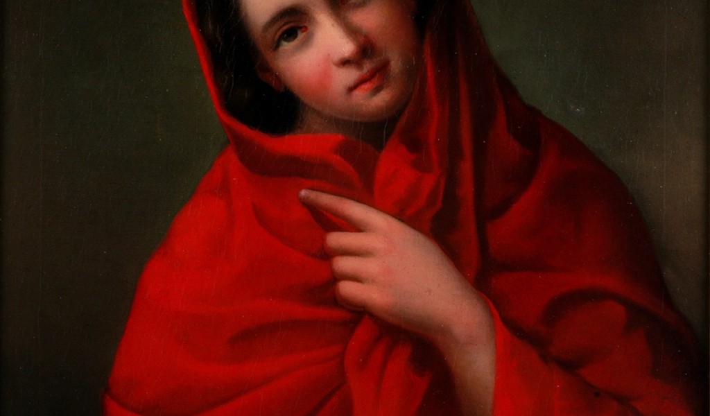 Lady in Red - Hall, George Hall