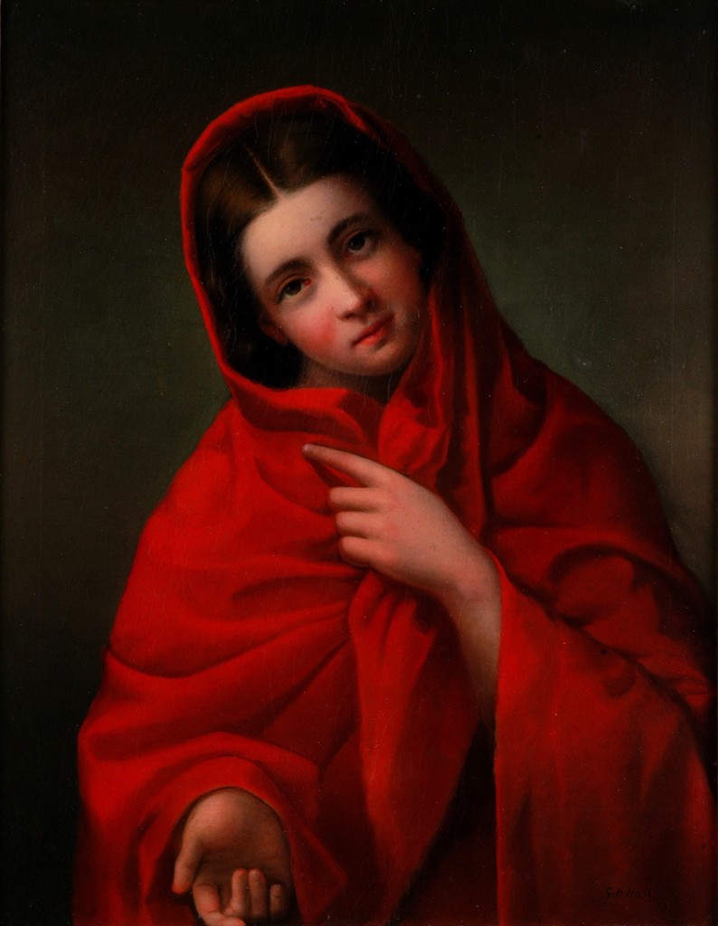 Lady in Red - Hall, George Hall