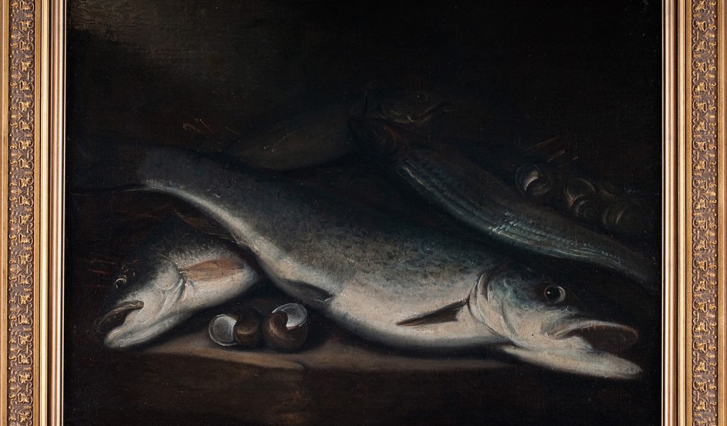 Still Life with Fish and Snails - Van Beyeren, Abraham