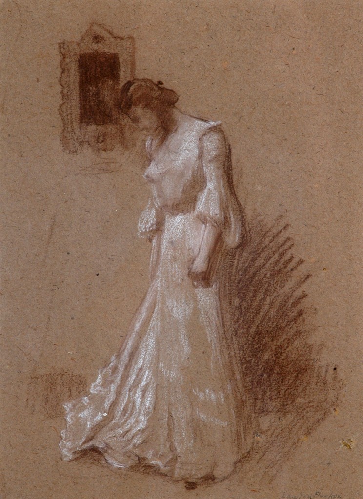 Woman in a White Dress - Parker, Lawton Silas