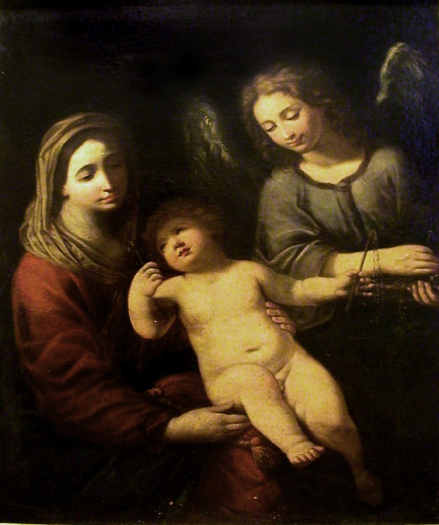 Madonna and Angel with Child- Donnini, Girolamo
