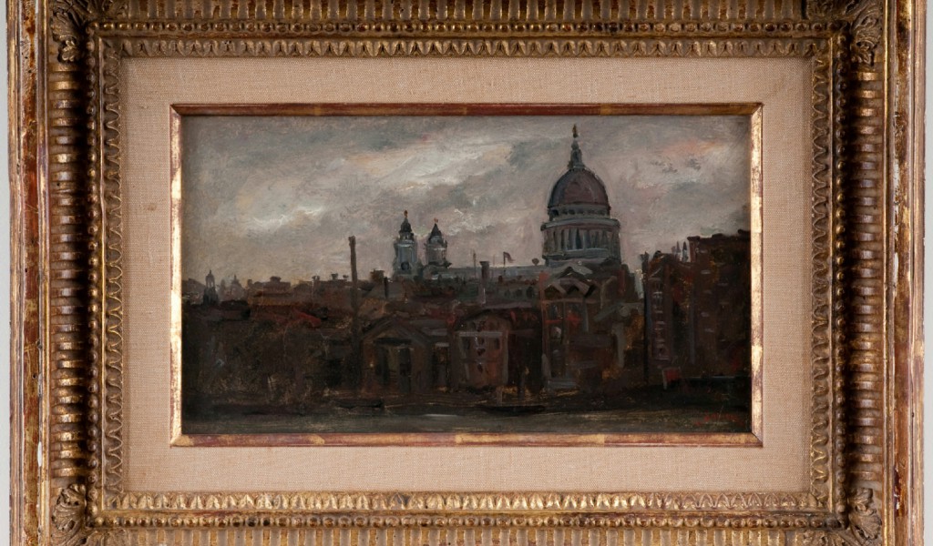 View of St. Paul's, London (From the River Thames)- Robinson, Theodore