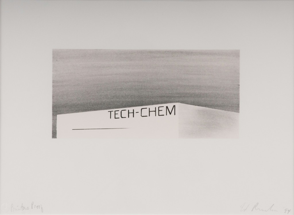 Tech-Chem- Ruscha, Edward